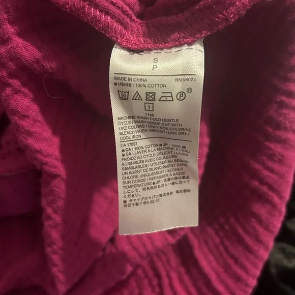 Banana Republic magenta purple boho maxi dress small - Picture 5 of 5